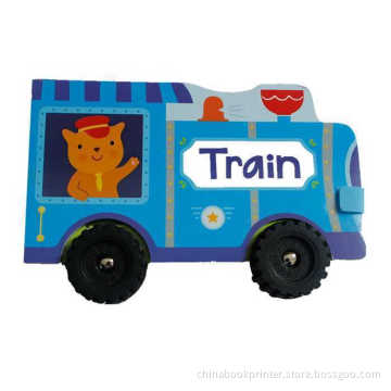 3D Pop Up Shaped Book Children Shape Books Printing